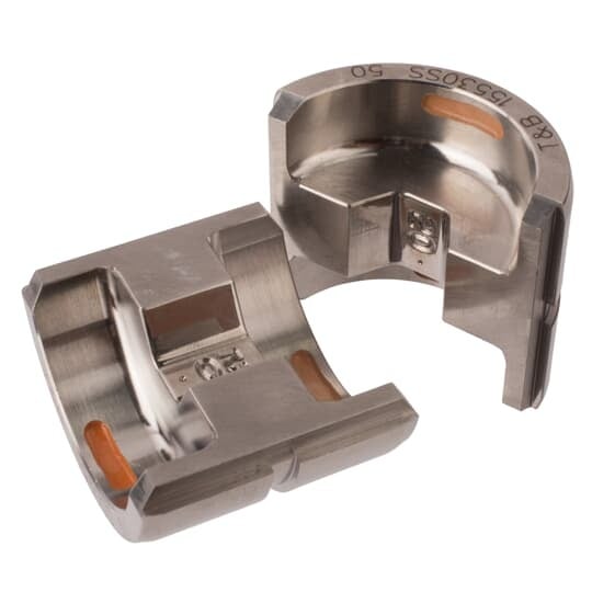 Die for 12-14 Ton Tools for 3/0 CU, 1/0 Al, Die Color Orange/Tan, Die Code 50