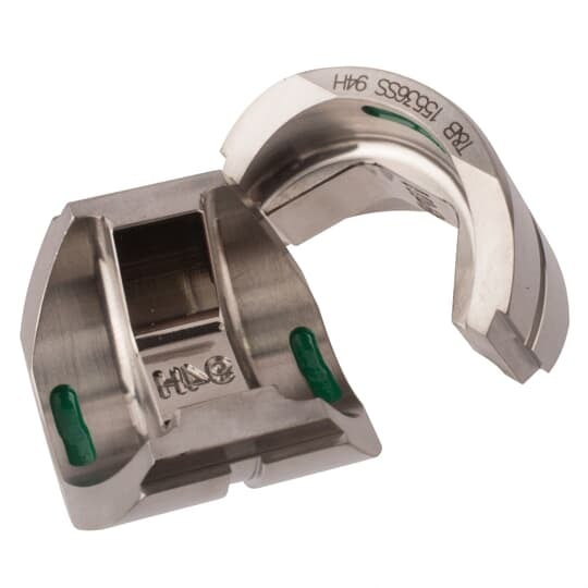 Die for 12-14 Ton Tools for 600 kcmil CU, 400 kcmil Al, Die Color Green, Die Code 94H