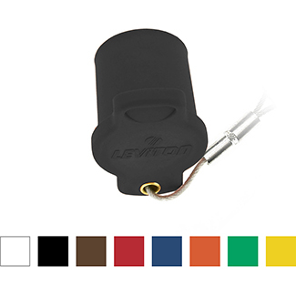 16 Series Female Protective Cap, Cam-Type, UL/CSA, Blue