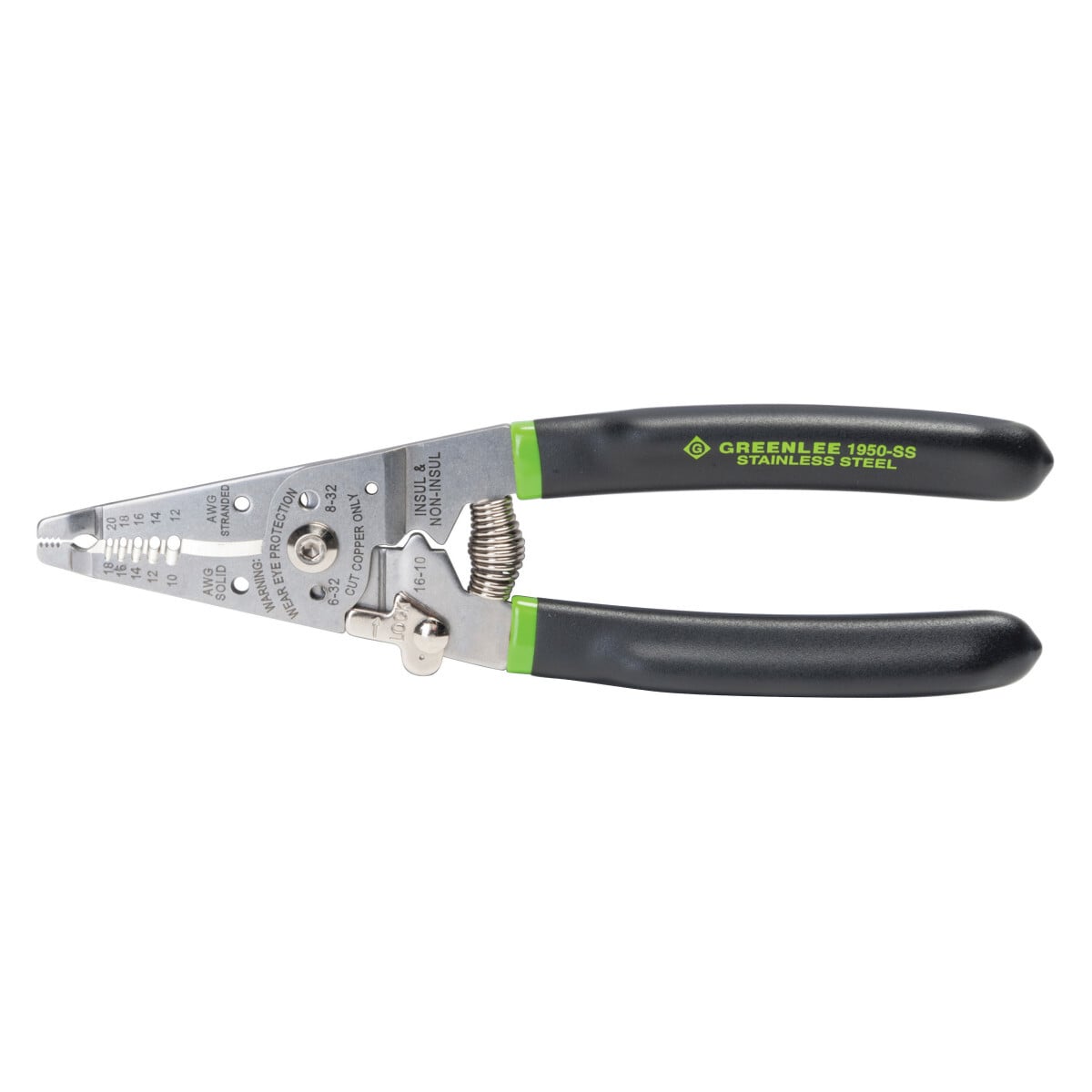 1950-SS Stainless Steel Wire Stripper Pro, 10-18 AWG