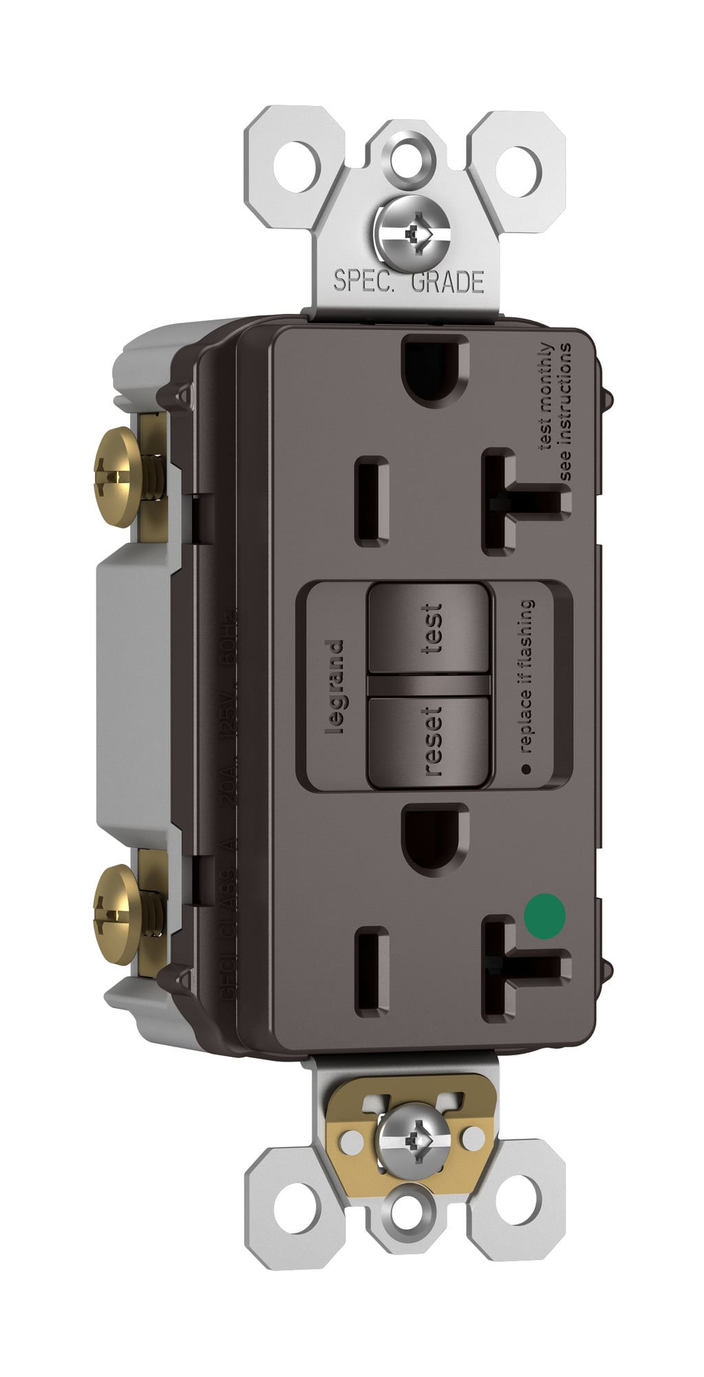 SELF-TEST GFCI HOS GRD RECEP 20A 12