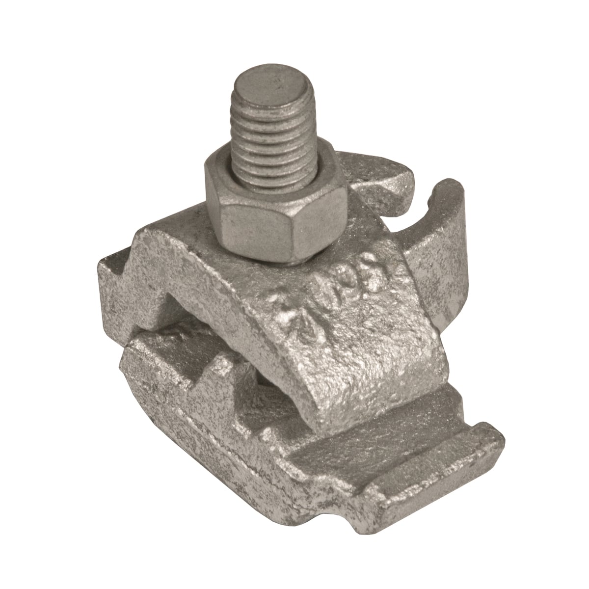 Edge Clamp Galvanized Malleable Iron, 3/4 In. Trade Size