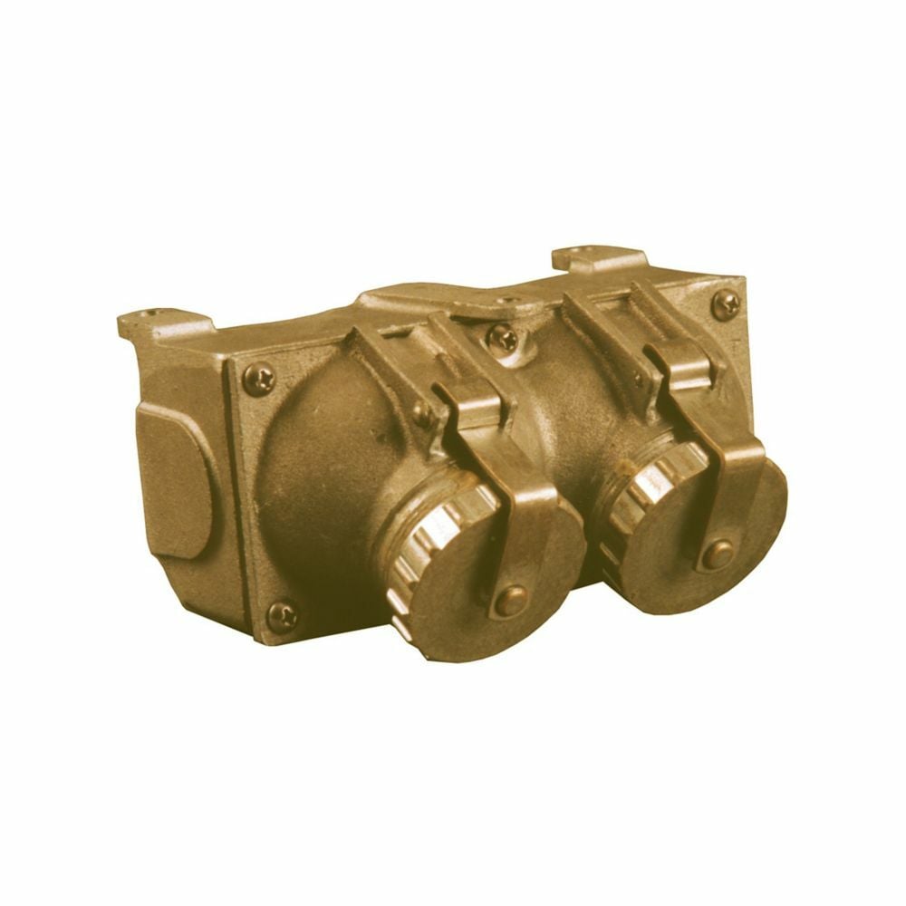 Eaton Crouse-Hinds series Pauluhn 26 plug, 20A, Brass, 5-20P, 125 Vac