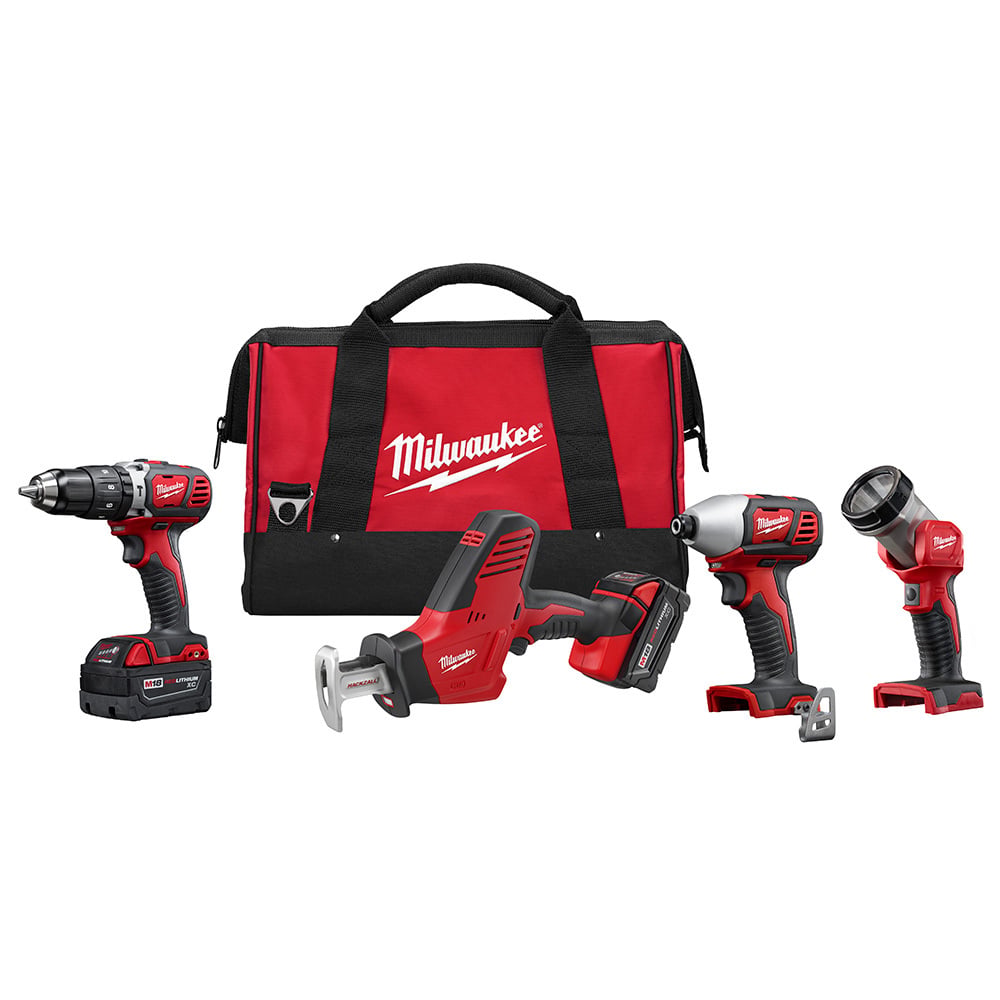 M18 Cordless Lithium-Ion 4-Tool Combo Kit 2695-24
