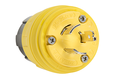 TL PLUG IP67 3W 20A 125/250V NON