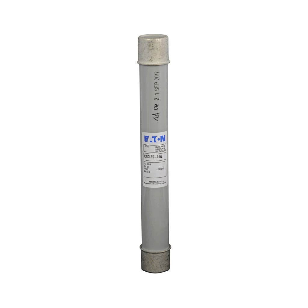Eaton Bussmann series 2NCLPT fuse, 2.4 kV, 1A, 40 kAIC, Indicating, NCLPT, Class E, Single barrel (non-indicating)