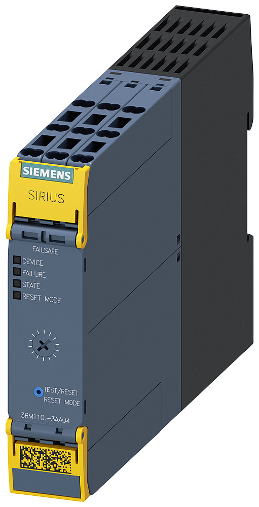 Fail-safe direct starter, 3RM1, 500 V, 0.09 - 0.75 KW, 0.4 - 2 a, 24 V DC, screw/spring-type terminals