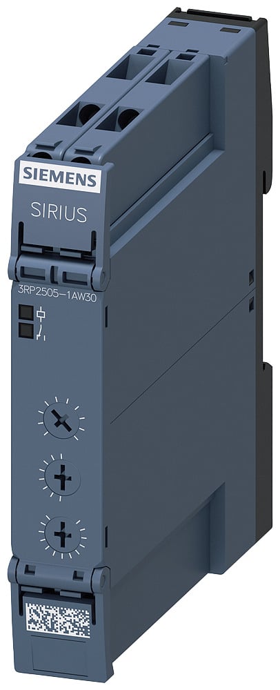 Time rel., multi-function, 1 co contact, 13 functions, 15 time set. ranges, (1,3, 10, 30, 100), (s/min/hr), 12...240V AC/DC at AC 50/60HZ, led, screw terminal