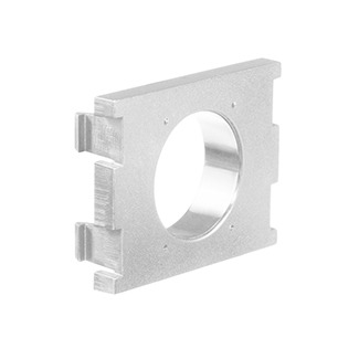 Mos Pass through Module, 1.5 Units High - White