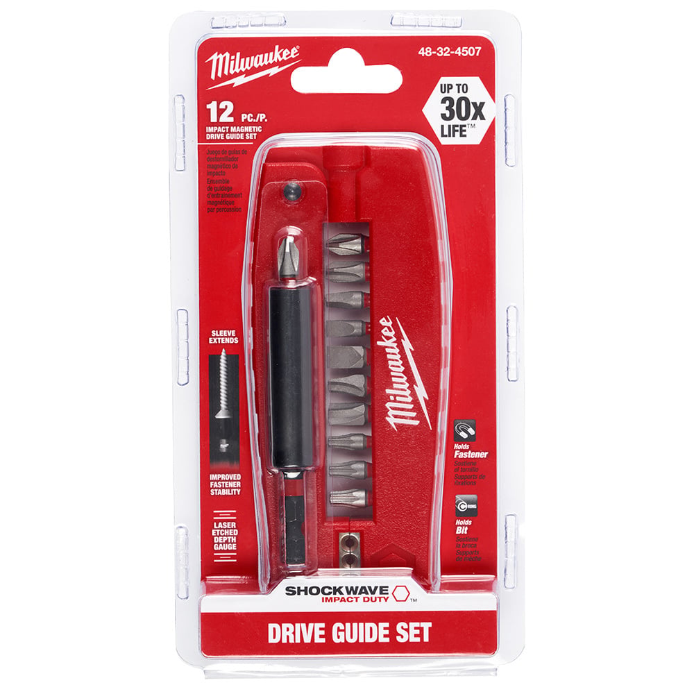 SHOCKWAVE 12-Piece Impact Driver Guide Bit Set
