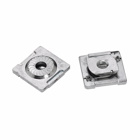 Eaton B-Line series 4Dimension strut Channel nuts, Installs with quarter turn, Steel, Dove-tail slide-in nut, Dove-tail combo nut washer, Electro-plated zinc, 400 lbs pull out strength, 300 lbs slip strength, 3/8"-16 thread size