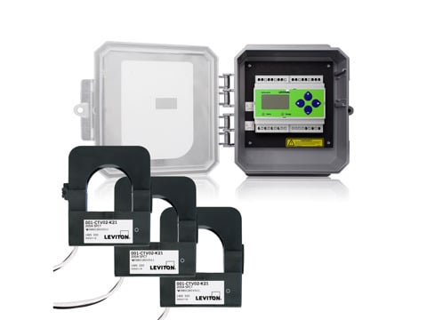 VerifEye Series 4000 Industrial ModBus Meter Kit. Outdoor. 200A Split Core.