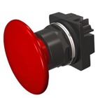 PUSHBUTTON,MOM,RED,2 1/2" PLASTIC,2POS