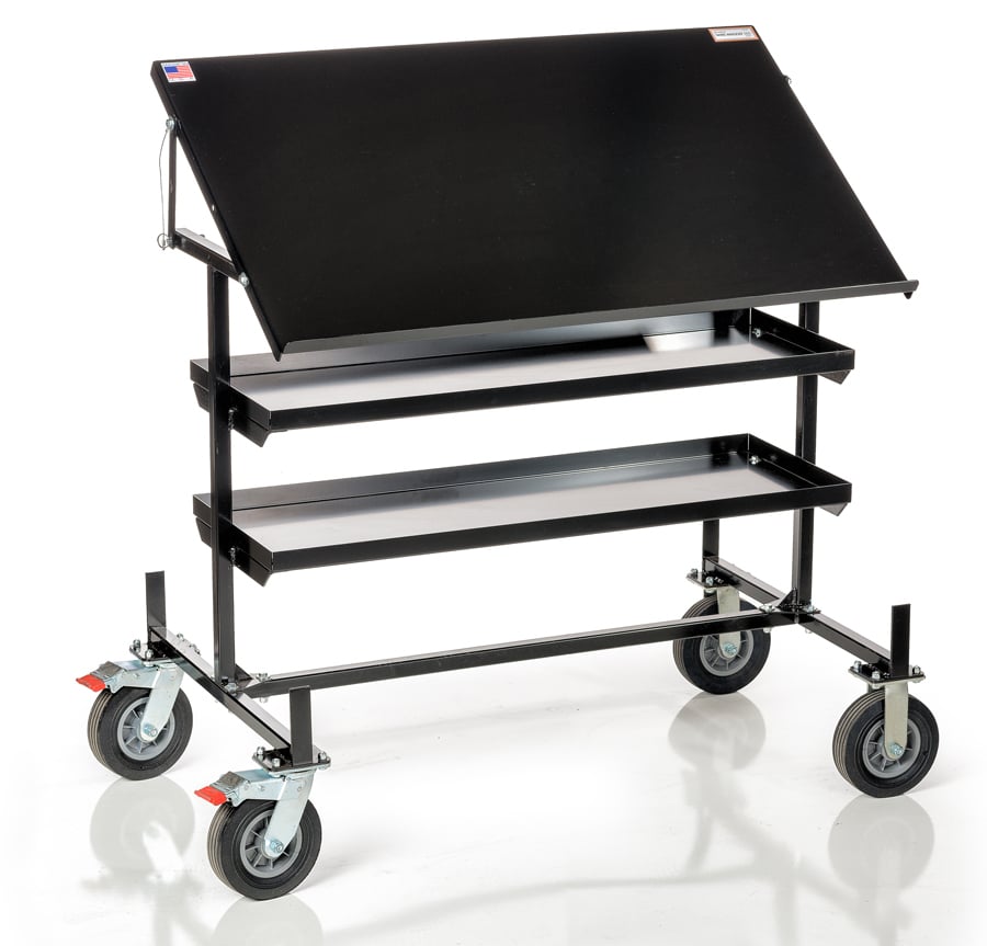 WORK-N-WAGON, WW-550 W/MOBIL PRINT TABLE 1 EA