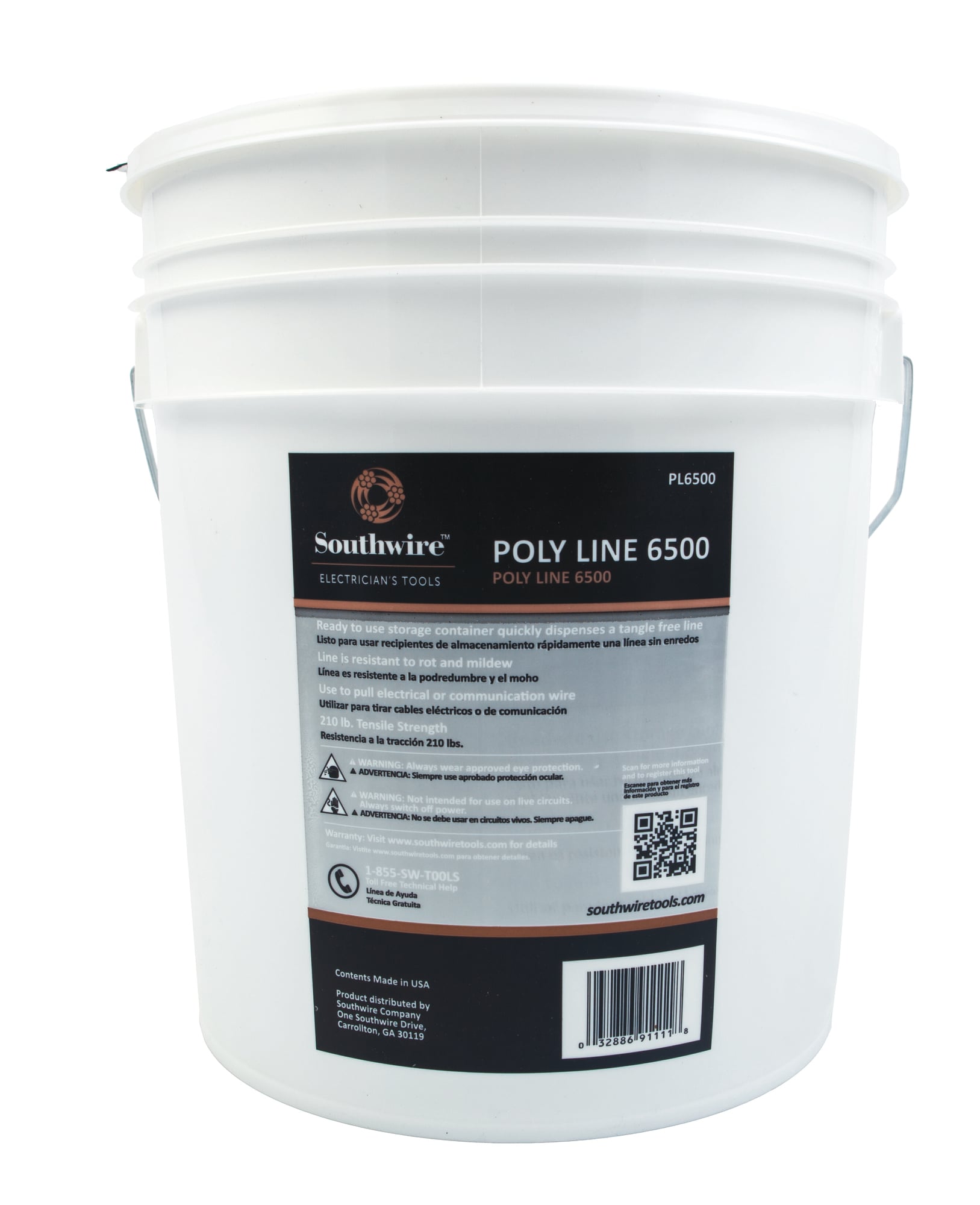 POLY, LINE 6500' 210 TENSILE STRENGHT 1 EA