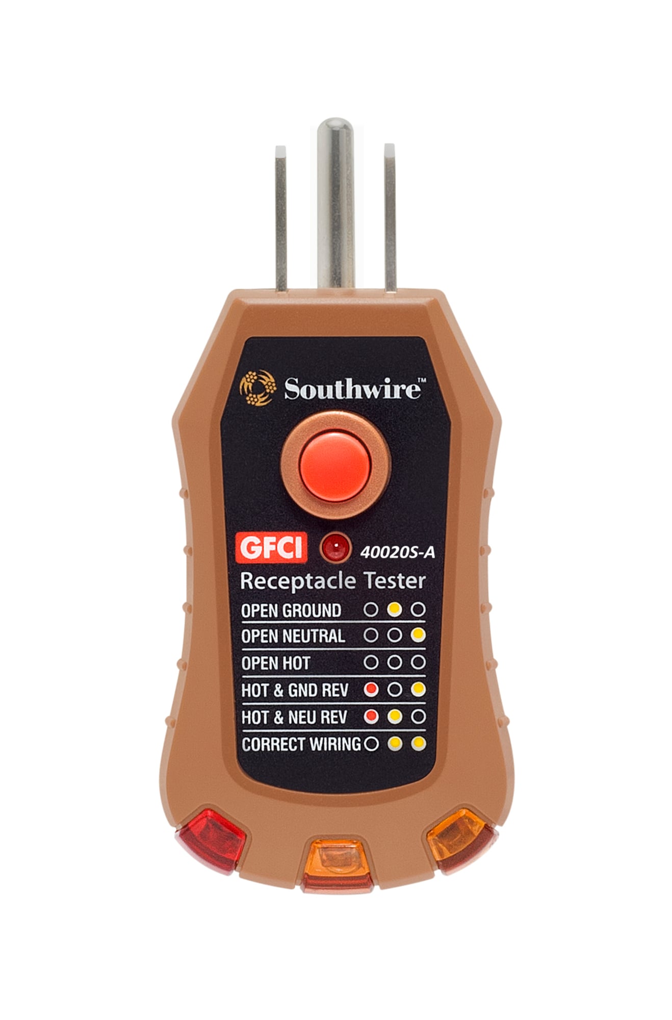 TESTER, RECEPTACLE GFCI 40020S-A (EN)