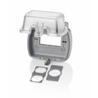 While-in-Use Cover for GFCI/Decora.  Duplex and Single Outlet .  Horizontal - Clear