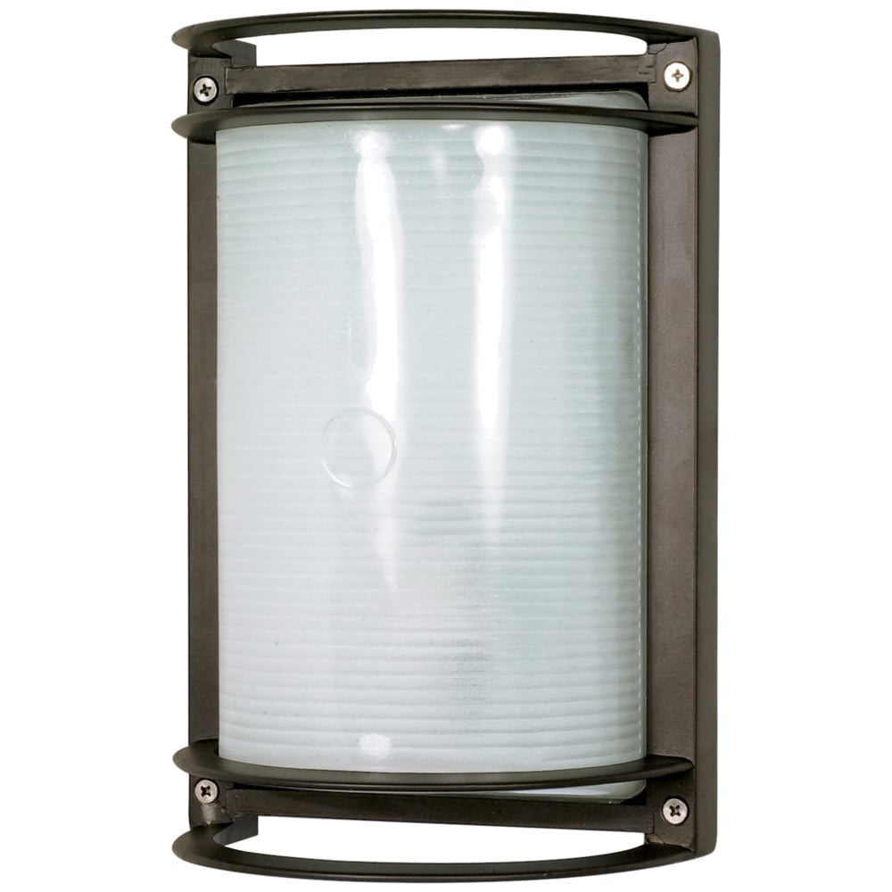 1 Light - 10 - Rectangle Bulk Head - Die Cast Bulk Head - Architectural Bronze