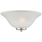Ballerina - 1 Light Wall Sconce - Brushed Nickel w/ Frosted Glass - Brushed Nickel
