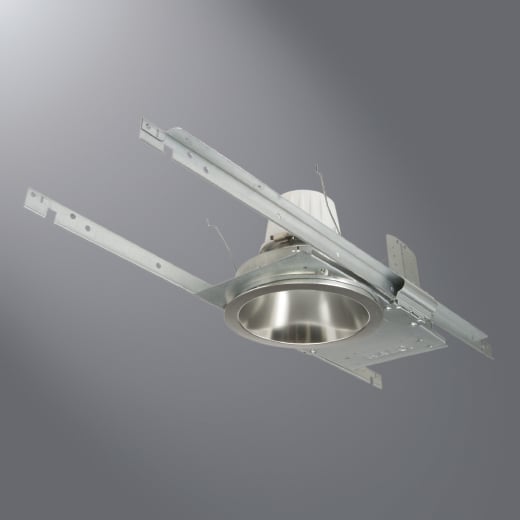 6" LED REFL, SLF FLNG, SPC CLR, WH FLNG