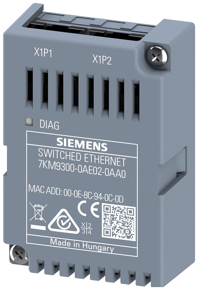 BREAKER 3VA 7KM PAC Switched Ethernet PROFINET expansion module FOR 3VA6 FOR USE WITH COM800/COM100 BREAKER DATA SERVER AND THE 3VA MCCB