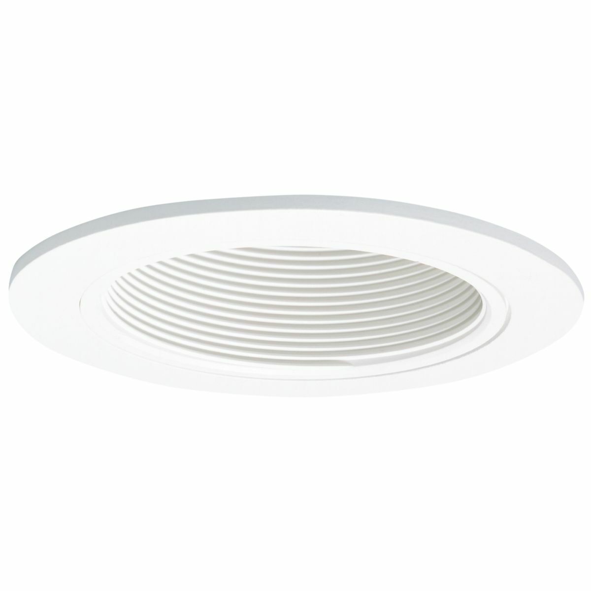4" Trim Coilex Baffle White Trim with White Baffle