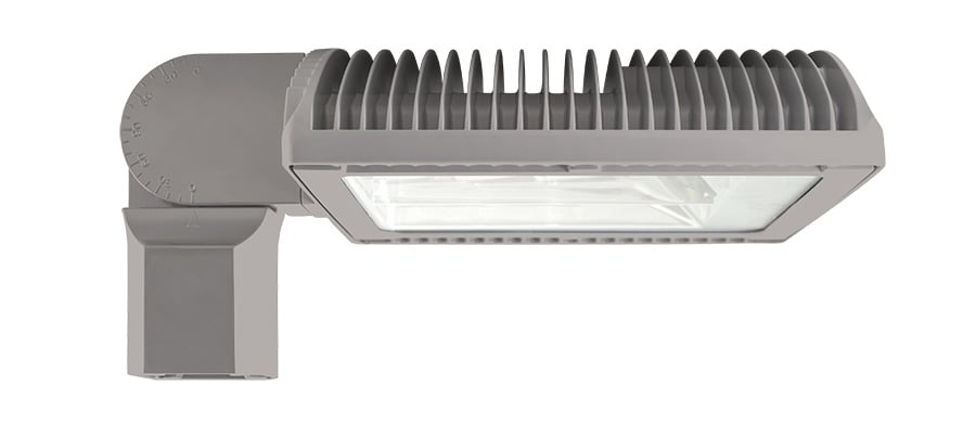 ALED4T150SFRG/PCS ALED Type IV Optic Area Light With 120 V AC Swivel Photocell, 156 W Fixture, 120 V AC, Roadway Gray/Polyester Powder Coated Housing