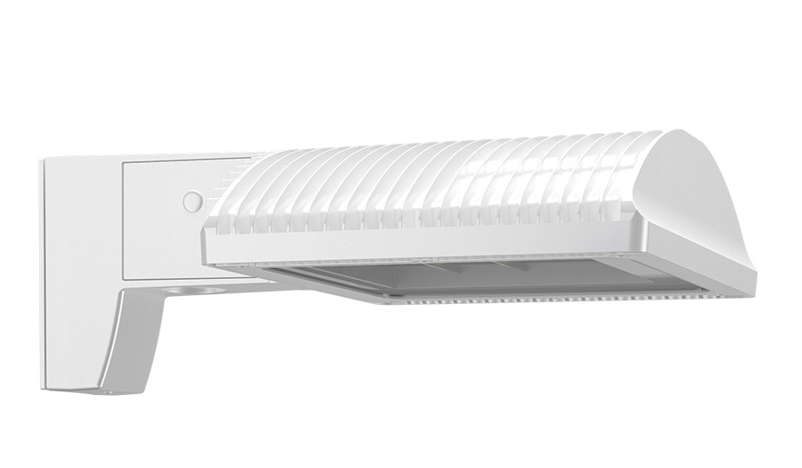 ALED 150W Type IV With 8 Inch Pole Mounting Arm, 3000k, LED, White
