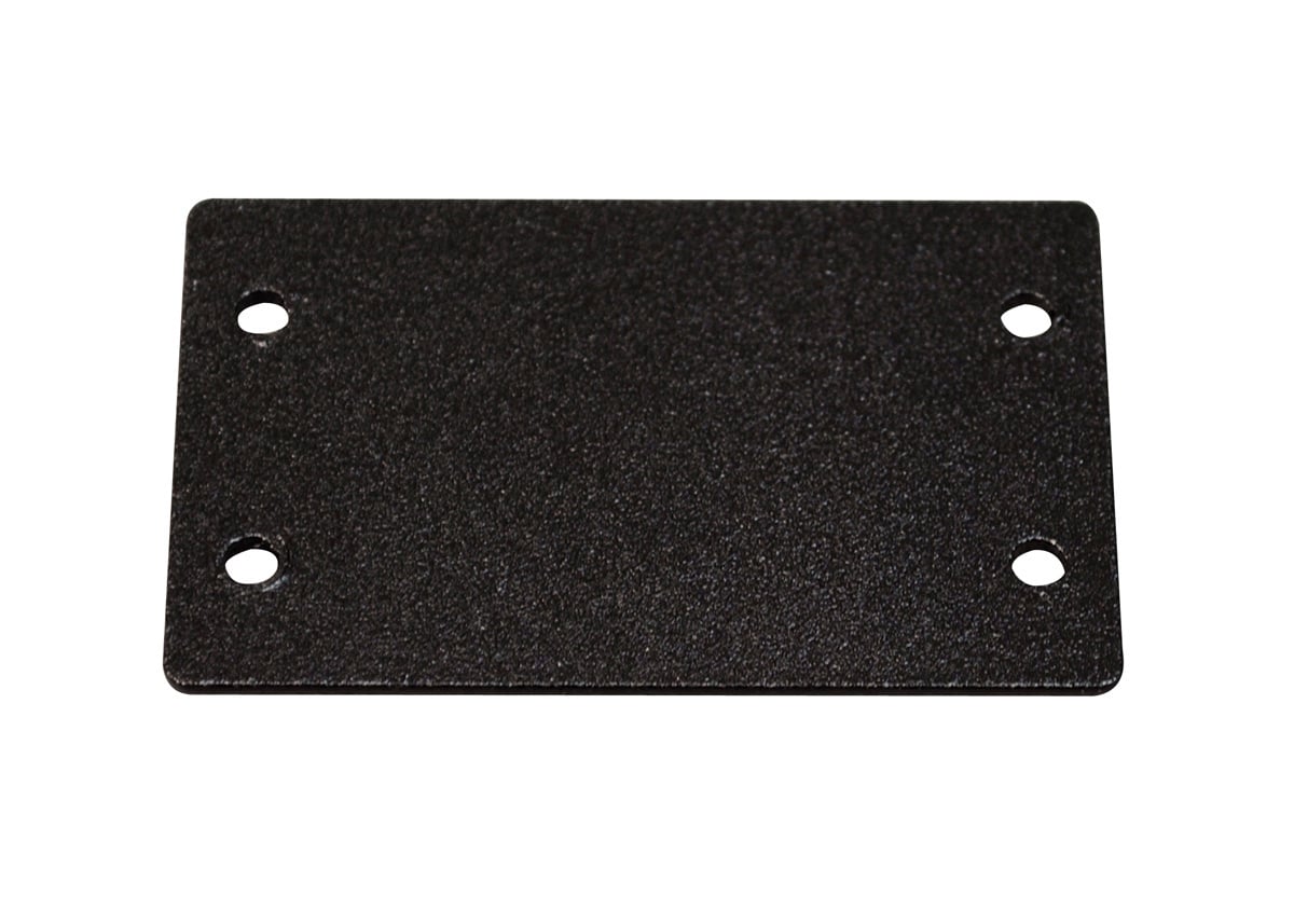 2PBLACKBLANK PLATE
