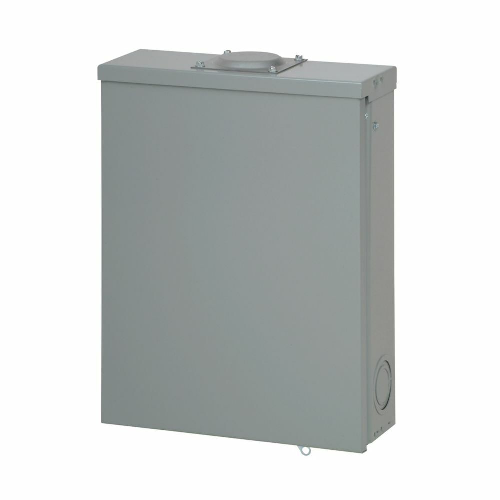Eaton BR main lug loadcenter, 400 A,42,Aluminum, NEMA 3R,Surface,NEMA 3R,42 Circuits,24-pole,12 Spaces,3-wire,Single-phase,Type BR 1-inch breakers,120/240V,(2) #3/0?400 kcmil