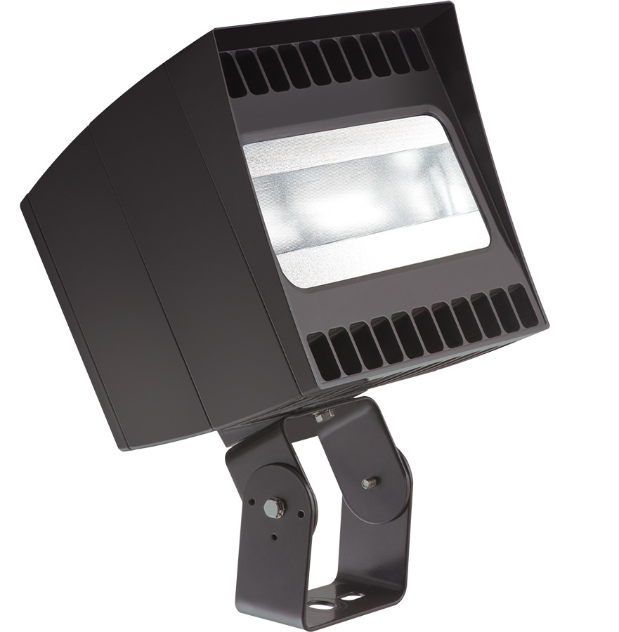 FLOOD 78W COOL LED 6HX 4V TRUNNION 3X26W BRONZE