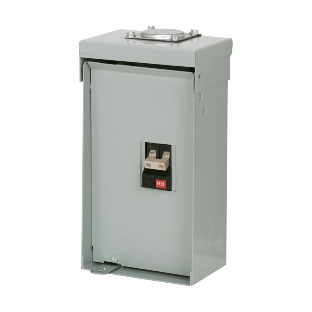 Eaton CH 3/4-inch spa panel, ch spa panel-quick pro, 30 circuits, single-phase, three-wire, 30 A, #14-1/10 AWG at Cu/Al at 60/75? wire, GF self-test feature