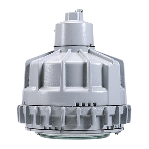 Explosionproof Luminaire, Cylindrical Dust-Ignitionproof Factory Sealed, Series: CMLED, 120 to 277 VAC, 95.5/92 W Fixture, 0.9/0.36 A, LED Lamp, 60000 hr Average Life, 5650 K Color Temperature, 70 CRI, Polycarbonate Lens, 8982 Lumens, NEMA 3R/4X/5/IP66/IP67 Enclosure, Pendant Mounting, Cast Copper Free Aluminum Housing Material, Painted Gray Baked Epoxy Clad Housing Finish, 15.1 in L x 13 in W Dimensions