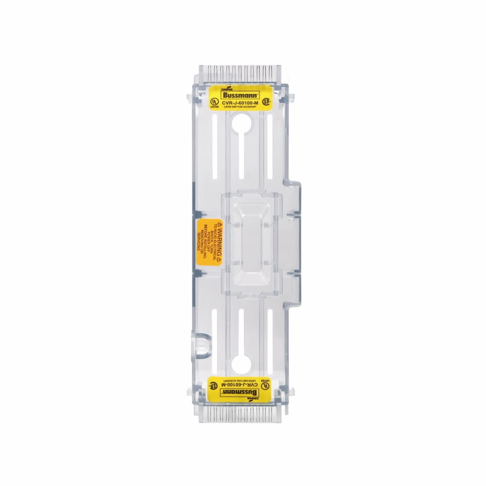 Eaton Bussmann series CVR fuse block cover, Modular fuse block cover, 100 A, Class J, Non-indicating, 600 V