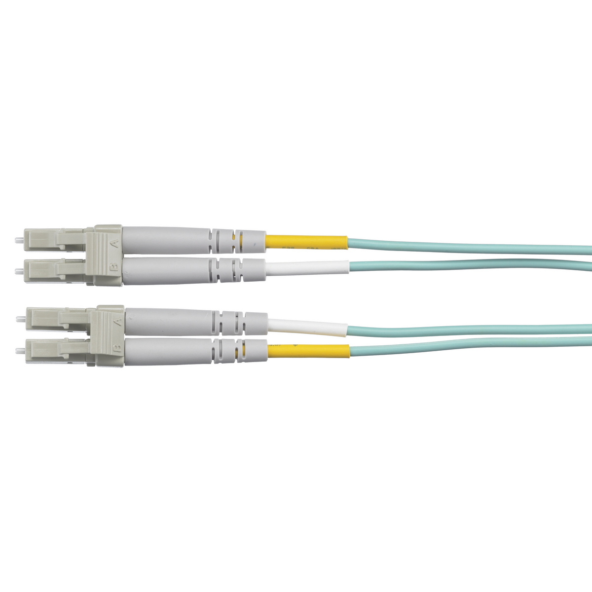 Fiber Optic, Patch Cord, Riser Rated,OM4 Duplex, LC-LC, 1 Meter Length