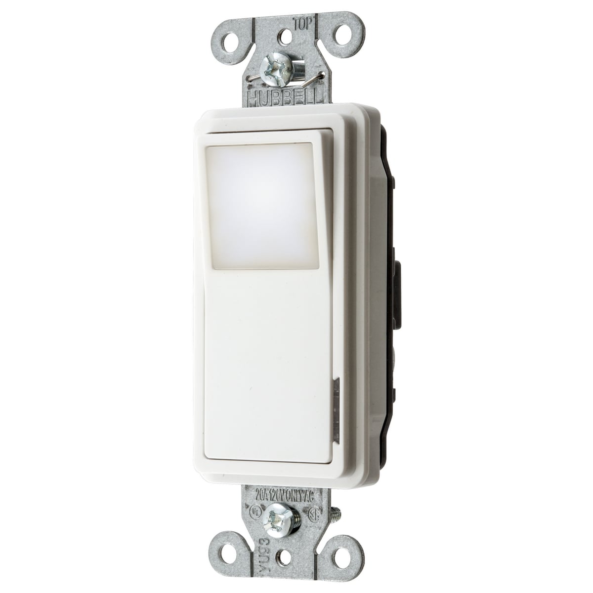 Style Line decorator nightlight switch, back and side wired