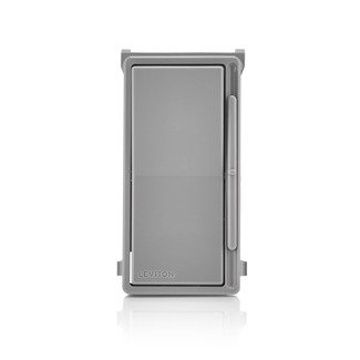 Decora Rocker Slide color change kit without locator light - Grey