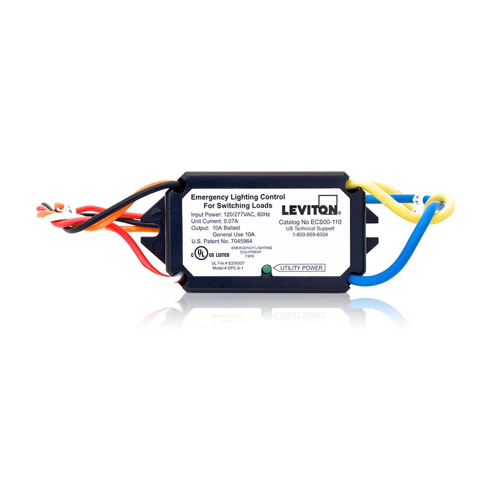 Emergency Power Control. Switching Loads Transfer and Shunt Relay. 120-277VAC. 10A. 60Hz.