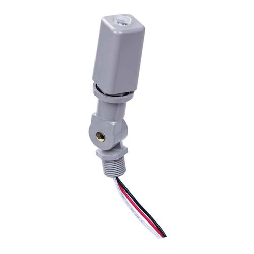 The Electronic Photo Control - Top Lens - Stem &amp; Swivel Mount Improved ON/OFF switching with high quality relays. Zero-crossing electronic circuitry for extended life. Employs electronic components exclusively selected to meet extended life targets. Conformal coated PCB assemblies for long term.