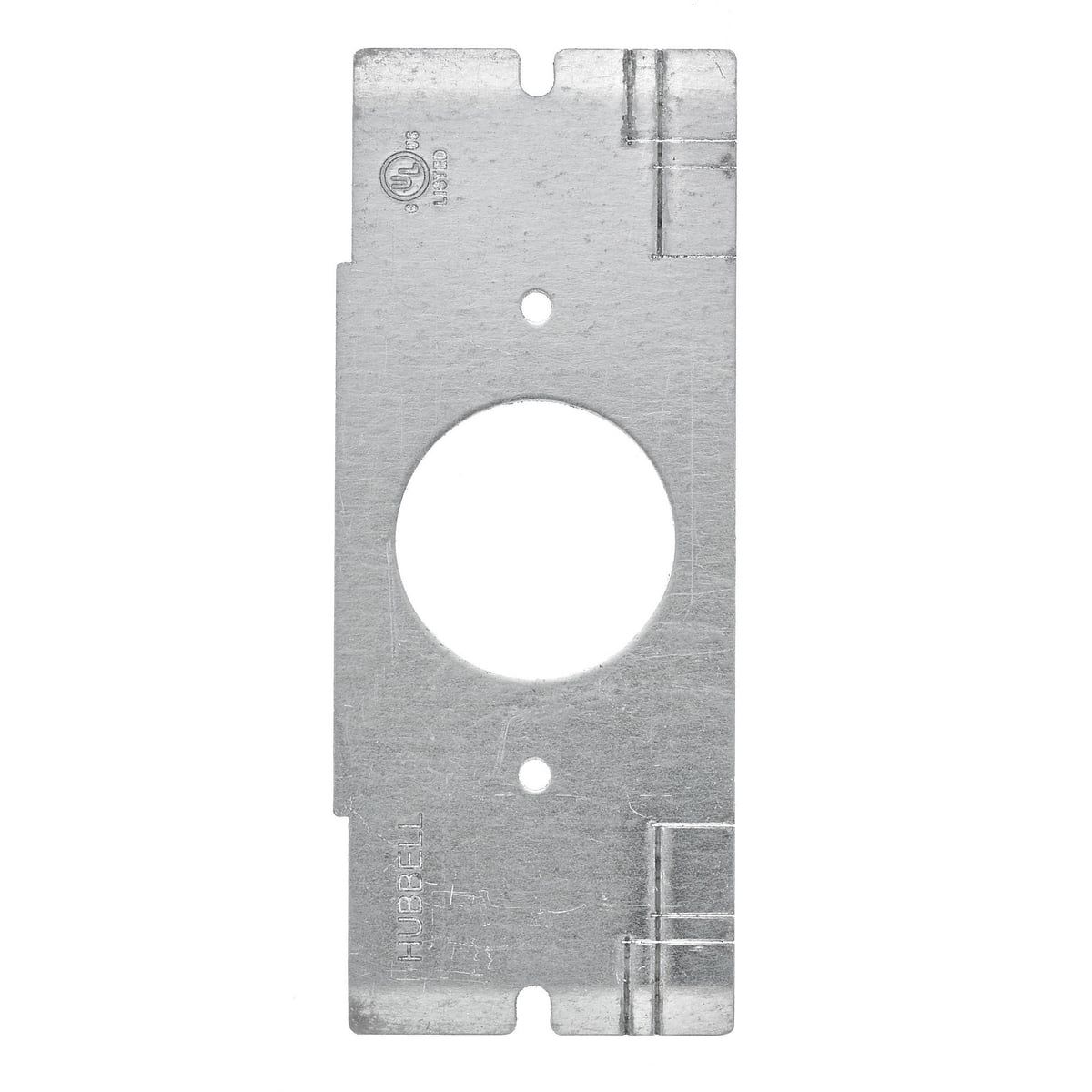 SystemOne 1-Gang Floor Box Plate, 1.4" Simplex Opening