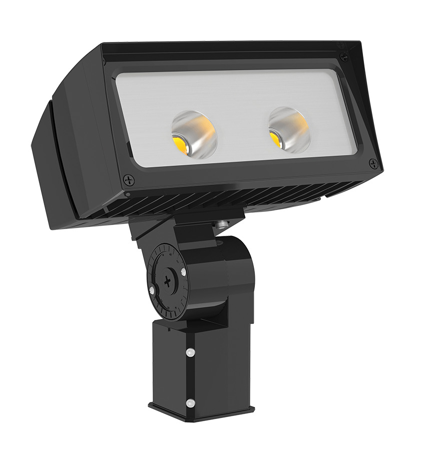 Future Flood, 26W, LED, 5000k, Slipfitter On-Off 4X4, Bronze