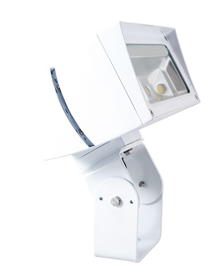 Future Flood, 52W, LED, 4000k, Trunnion On-Off 7X6, White