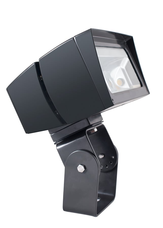 Future Flood, 52W, LED, 3000k, Trunnion On-Off 7X6, Bronze