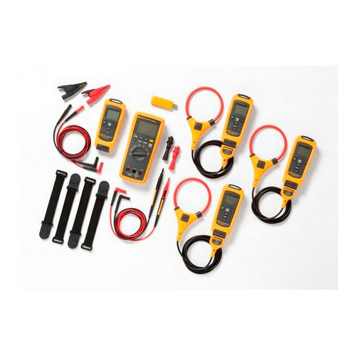 Start building tomorrows test tool system today with the Fluke 3000 FC Digital Multimeter. The new Fluke Connect system of test tools communicates with the new Fluke Connect mobile application on your Android or iOS smart device, allowing you to share live measurements, monitor readings from safe distances, and get your job done easier than ever before. The wireless digital multimeter functions as the mobile hub, displaying readings from up to three module tools simultaneously from up to 20 m away. The Fluke Connect modules also give you the flexibility to build your wireless test tool system how you want when you want. Fluke 3000 FC Industrial System includes multimeter, three iFlex clamp modules, one ac voltage module and accessories.