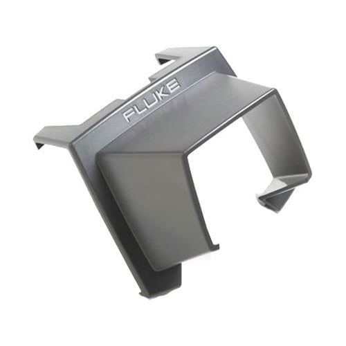 Reduce LCD screen glare and reflections in bright sunlight or other areas where ambient lighting conditions are bright with this durable, heavy-duty plastic accessory visor. It can be used inside or outside, and clips onto the thermal imager without the need for any additional hardware. It can be easily removed and stored when not in use.