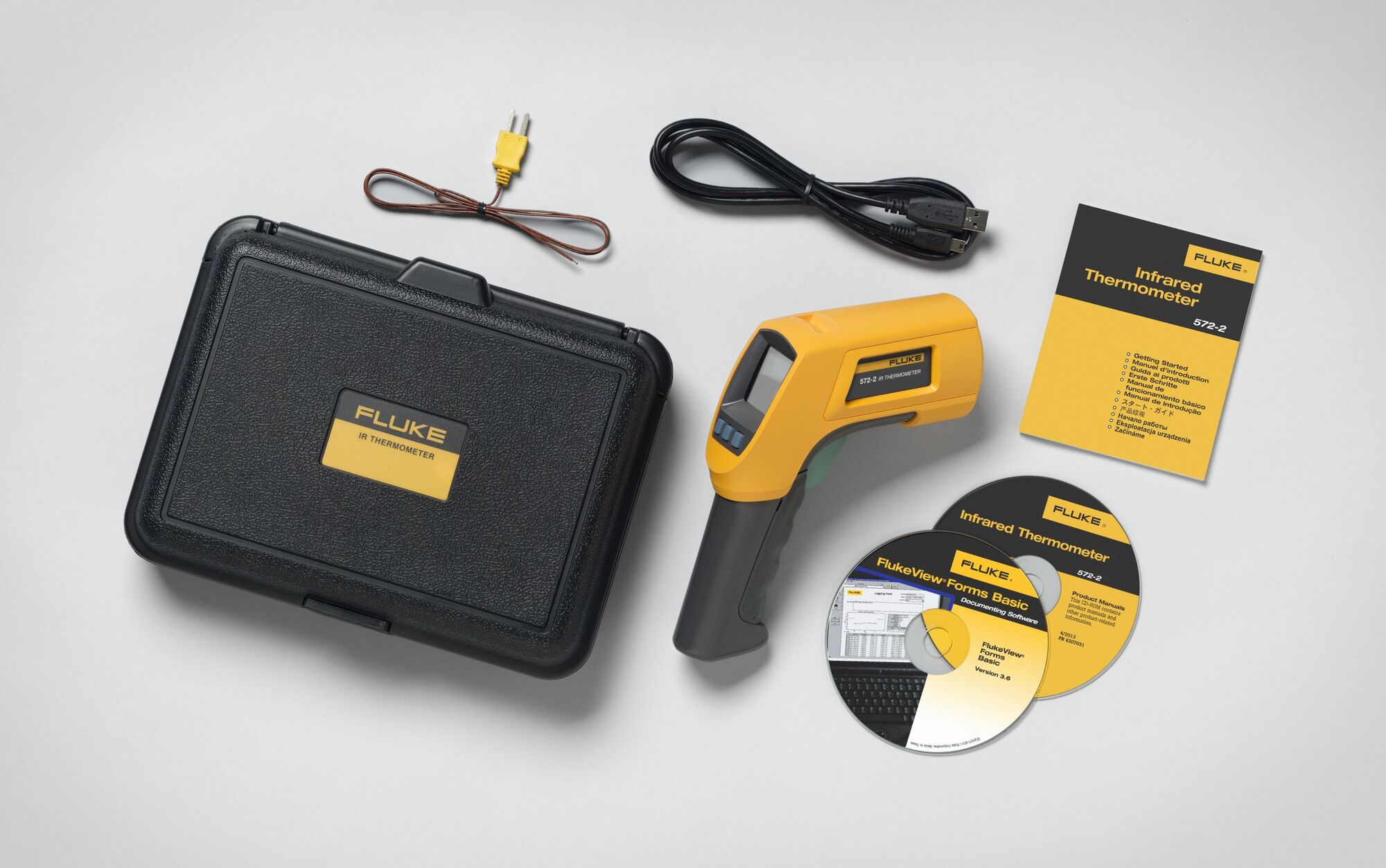 DUAL LASER IR THERMOMETER