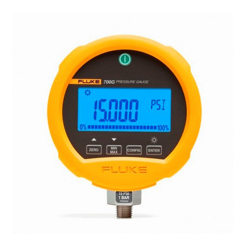Portable, high-quality round pressure gauge calibrator for fast and accurate calibration test results. 10 inH2O WC (0.4 psig)