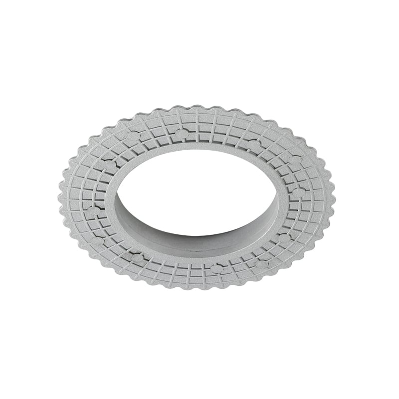 Aculux 2-in Round Flush Mount Adapter for New Construction Installations