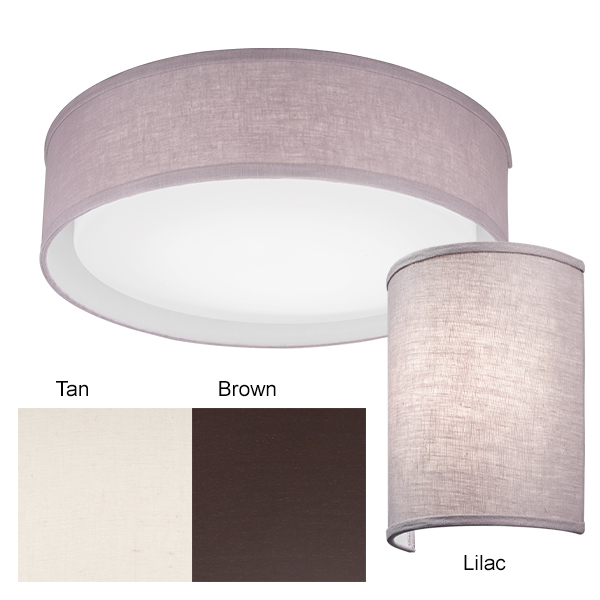Aberdale Flush Mount, 80 CRI, 4000K, Tan, SKU - 225K9U