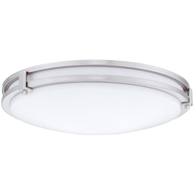 Saturn LED Flush/Semi-Flush Mount, 80 CRI, 3000K, Brushed nickel, SKU - 220G47